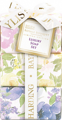Набір подарунковий для жінок Baylis&Harding Royale Bouquet Assorted Soap
