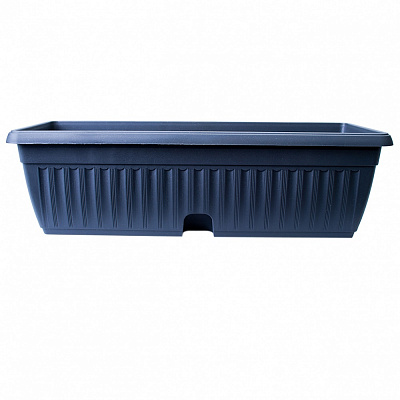 Вазон Алеана Терра балконный МК 50х19 см прямоугольный 9 л гранит