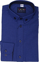 Рубашка детская Легпромторг 3815 р.122 синий с голубым 