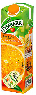 Сок Tymbark апельсиновый 1л 