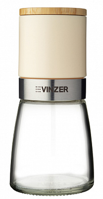 Мельница для соли и перца Vinzer 140 мл 50595