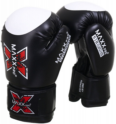 Боксерські рукавиці MaxxPro AVG-616 р. 14 чорний