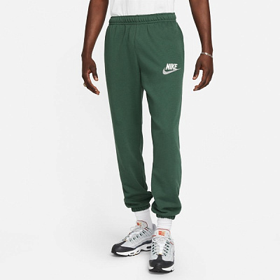 Брюки Nike M NK CLUB+ FT CF LBR PANT FB7687-323 р. M зеленый