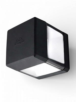 Світильник вуличний настінний FUMAGALLI Elisa Wall Clear GX53 3 Вт IP55 чорний