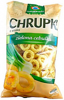 Снеки Przysnacki кукурузные со вкусом зеленого лука 150 г 