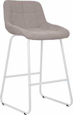 Стілець барний Nowy Styl NICOLE HOKER CFS LB WHITE (BOX-2) SORO-23 бежевий