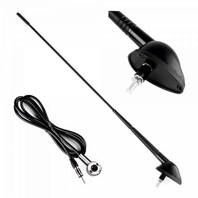 Антенна автомобильная AMiO 5 мм адаптер ANT03 (01050)