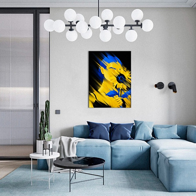 Постер Мы расцветем! ©Полина Скурихина 50x60 см Brushme 