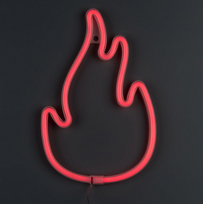 Неоновая вывеска Luna LUDS-NEO-56 Огонь красный