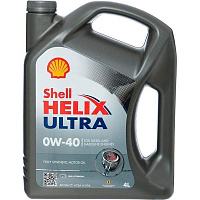 Моторное масло Shell Helix Ultra 0W-40 4 л