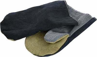 Рукавиці Сталь з подвійним надолонником з покриттям брезент XL (10) 50001