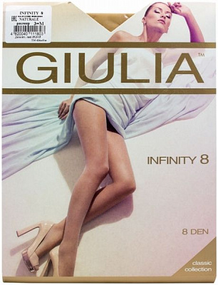 Колготки Giulia Infinity 8 den р. 3 телесный 
