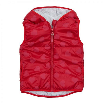 Жилет детский Соня р.116 красный Ш108 