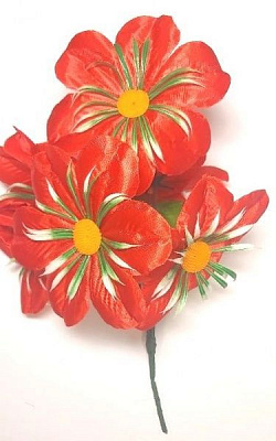 Букет пасхальний штучний 8279 червоний