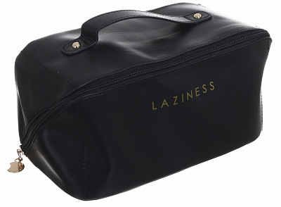 Косметичка Laziness 23,5x13x13 см черная