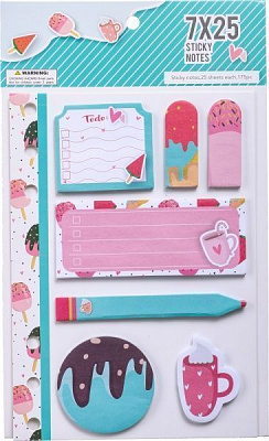 Стікери клейкі Маленькі радощі 7x25 шт.