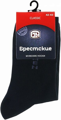 Носки БЧК CLASSIC 001 р. 27 черный 