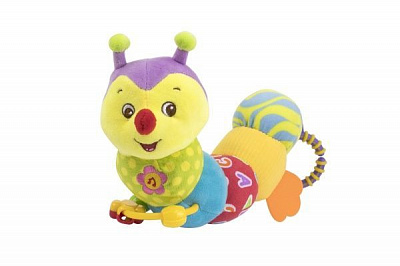 М'яка іграшка Baby Team Гусеничка 8535