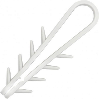 Дюбель быстрого монтажа для кабеля Smart X 6 мм круглый 100 шт. белый 