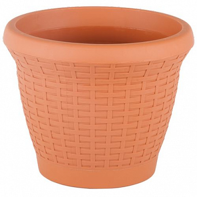 Горшок для цветов Serinova WIRE MESH №1 круглый 3,3 л терракот 
