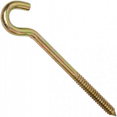 Шуруп универсальный с C-крюком 10x200 мм