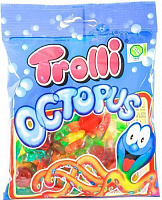 Цукерки жувальні Trolli Восьминіг 100 г (4003084319101) 