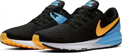 Кроссовки Nike AIR ZOOM STRUCTURE 22 AA1636-011 р.US 11 черный