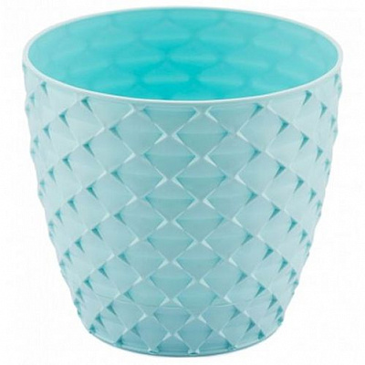 Горшок Serinova KAPADOKYA №3 круглый 2,5 л светло-голубой (KAP3-PudraMavi 11381) 