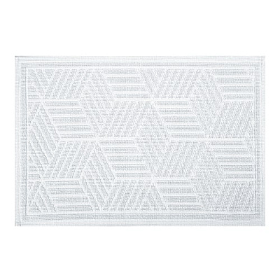 Коврик для ванной комнаты Spirella cotton Cubo 50х80 см белый