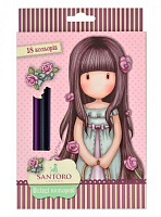 Карандаши цветные Santoro Rosebud 18 шт. 290567 YES