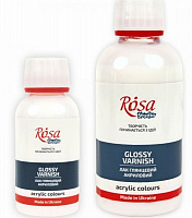 Лак акриловий глянцевий 120 мл (750010101) Rosa Studio
