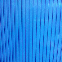Лист поликарбонатный сотовый 4H 4 мм синий