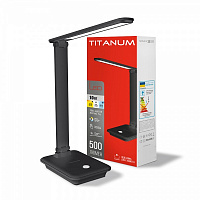 Настільна лампа офісна TITANUM 1x10 Вт чорний 25906 