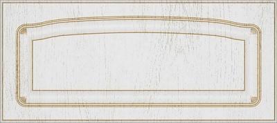 Фасад для кухні Грейд Біла текстура супермат №205 патина золото 355x796 н/св Ріміні