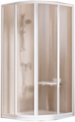 Душевое ограждение Ravak Supernova SKCP4 белый+grape 3117O102ZG