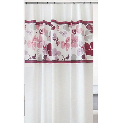 Штора для душа VanStore Pink Nature 610-15