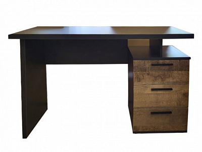 Стол письменный Лефрой СП-9 гранж 750х1200х600 мм антрацит 