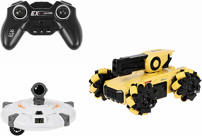 Танк на радиоуправлении OTAMANKO SPACE BATTLE бежевый 532.02.36