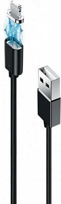 Кабель Grand-X Lightning – USB-C 1 м чорний (MG-01L)