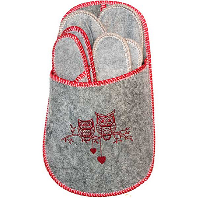 Набор тапочек для гостей New Owl 5 пар