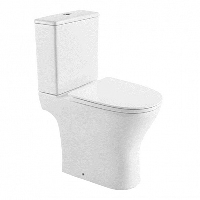 Унитаз-компакт Imprese VYSKOV Rimless 61*38*86см, с сиденьем SLIM slow-closing, 3/4,5л