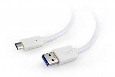 Кабель Cablexpert 1,8 м білий (CCP-USB3-AMCM-6-W) USB 3.0 A-тато/C-тато