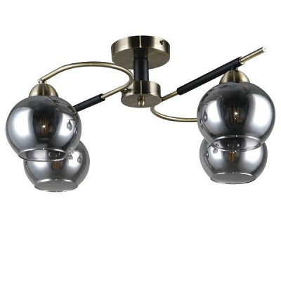 Люстра стельова Victoria Lighting 4x40 Вт E27 бронза Elfi/PL4