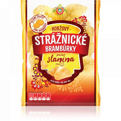 Чипсы Straznicke с беконом 60 г