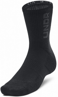 Шкарпетки Under Armour UA 3-MAKER 3PK MID 1373084-001 р.L чорний