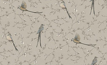 Шпалери вінілові на флізеліновій основі A.S. Creation Birds 38222-5 1,06x10,05 м 