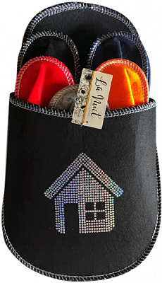 Набор тапочек La Nuit для гостей 5 пар р.one size разноцветный House 
