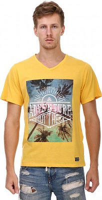 Футболка Firefly Barrett 258343-195 S желтый