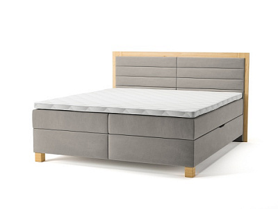 Кровать Мебель Прогресс Монтана 180x200 см мокко 