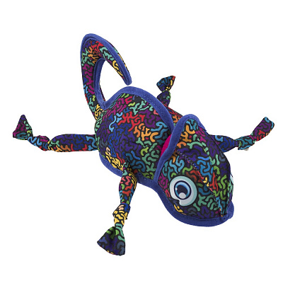 Игрушка для собак AnimAll GrizZzly Хамелеон с пищалкой фиолетовый (185619)